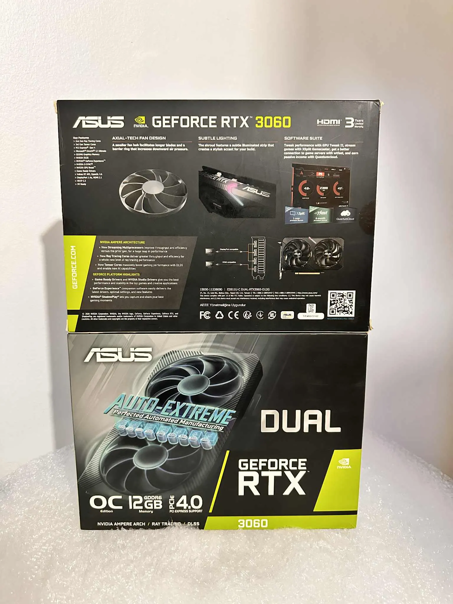ASUS Dual GeForce RTX™ 3060 OC Edition ( Utilisée )