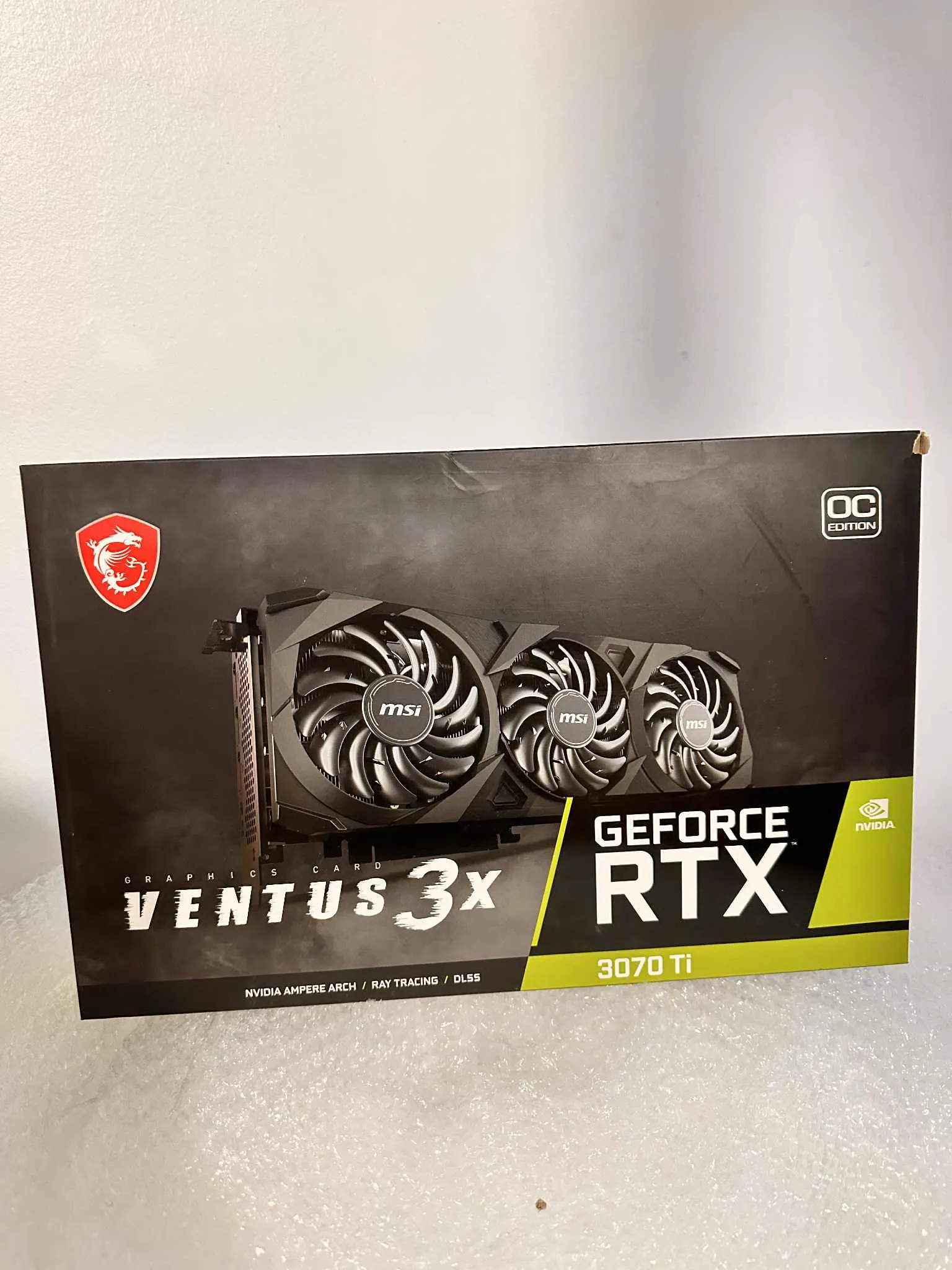 MSI GeForce RTX™ 3070 Ti VENTUS 3X 8G OC ( Utilisée )