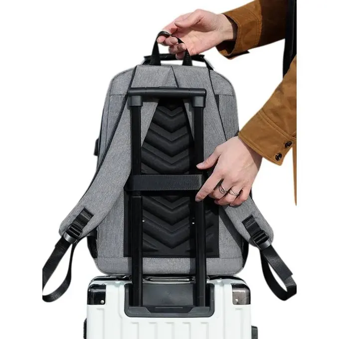 Cartable et Sac a dos unisexe - USB & Anti vol-BN