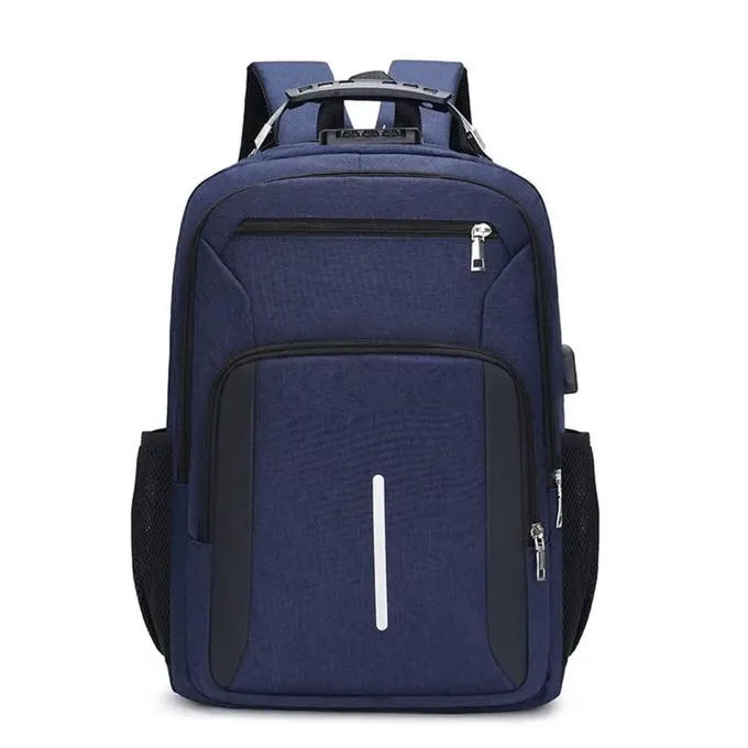 Cartable et Sac a dos unisexe - USB & Anti vol-BN