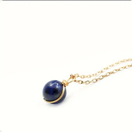 Collier Pendentif Lapis-Lazuli – Sagesse et Harmonie