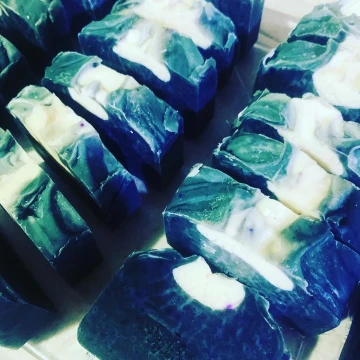 Savon naturel à la nila bleo