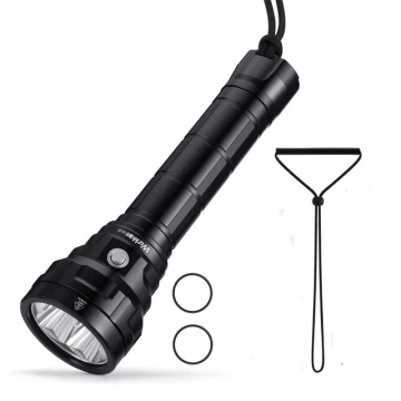 Lampe Torche Wurkkos DL40 - 5000 Lumen Chasse Sous Marine Plongée (Rechargeable)