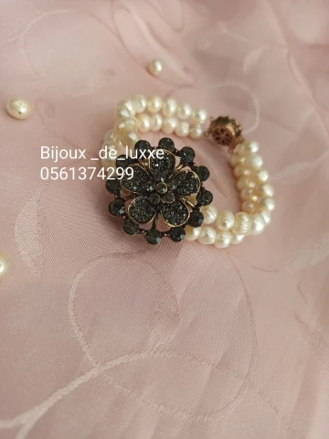 Bracelet en perles de culture أسورة من الجوهر الحر اللؤلؤ