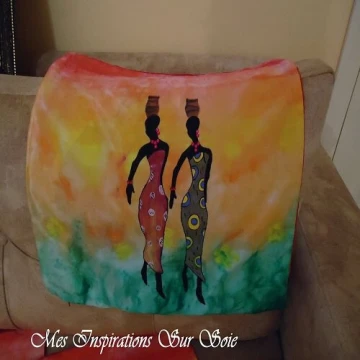 Cadres et coussins Femme Africaine