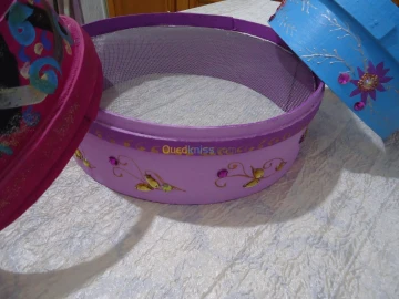 Grand tamis peint à la main