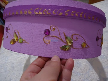 Grand tamis peint à la main