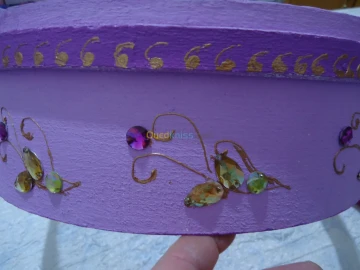 Grand tamis peint à la main