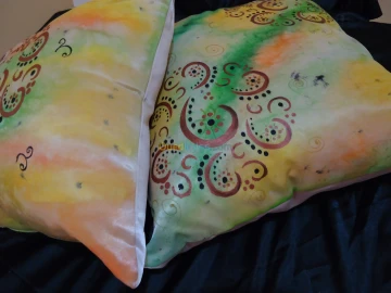 Coussins Peints à la Main