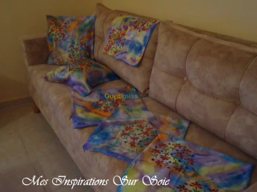 Coussins Peints à la main