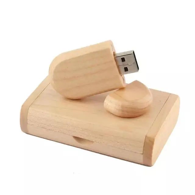 Flash disque en Bois naturel