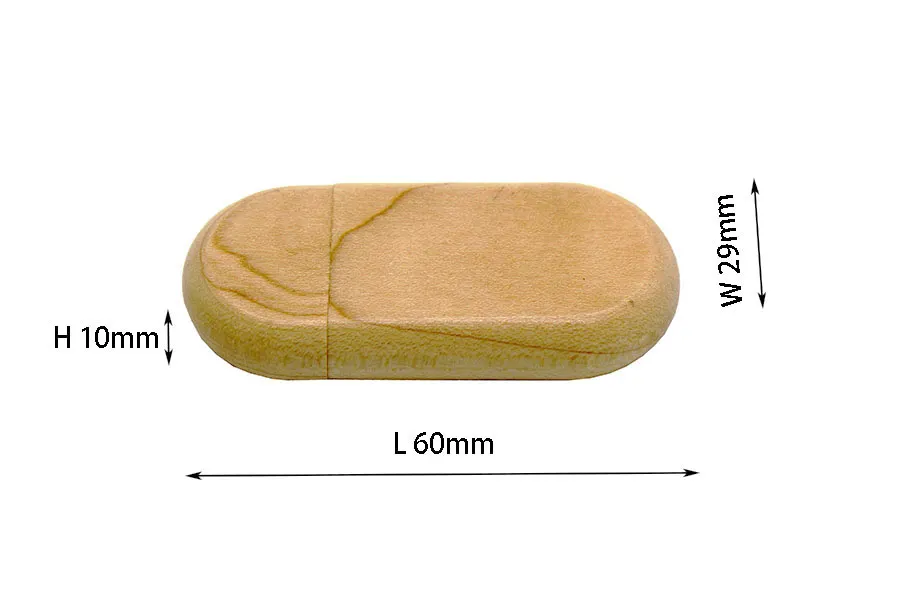Flash disque en Bois naturel