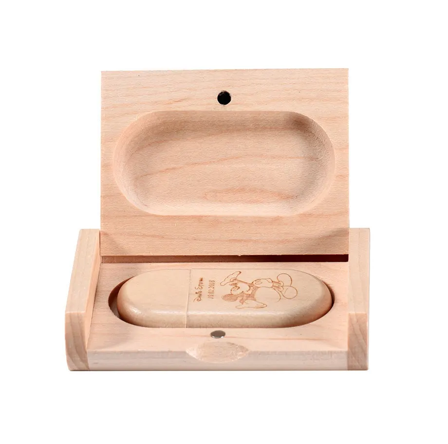 Flash disque en Bois naturel