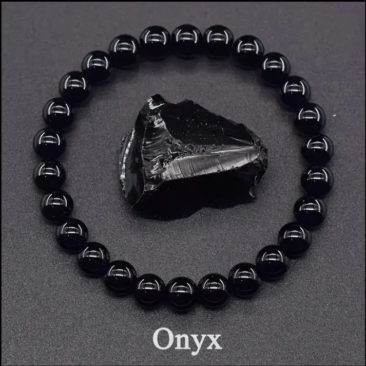 Bracelet Protection et Ancrage – Onyx Noir