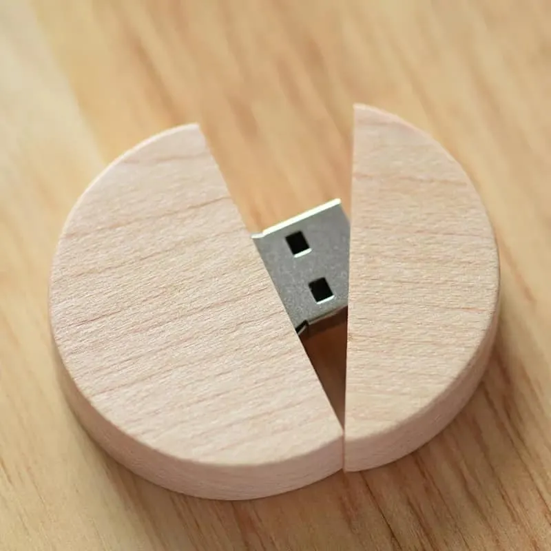Flash disque en bois 32 Gb