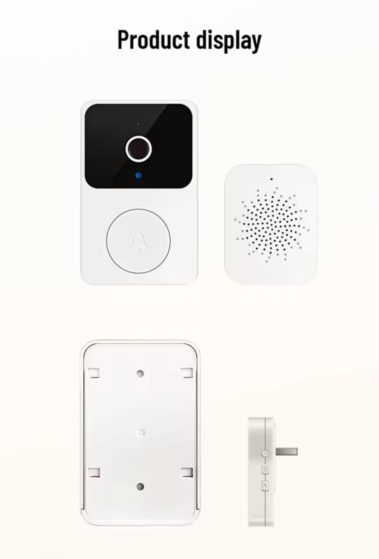 Sonnette Vidéo Connectée WiFi – Votre Sécurité Intelligente à Portée de Main