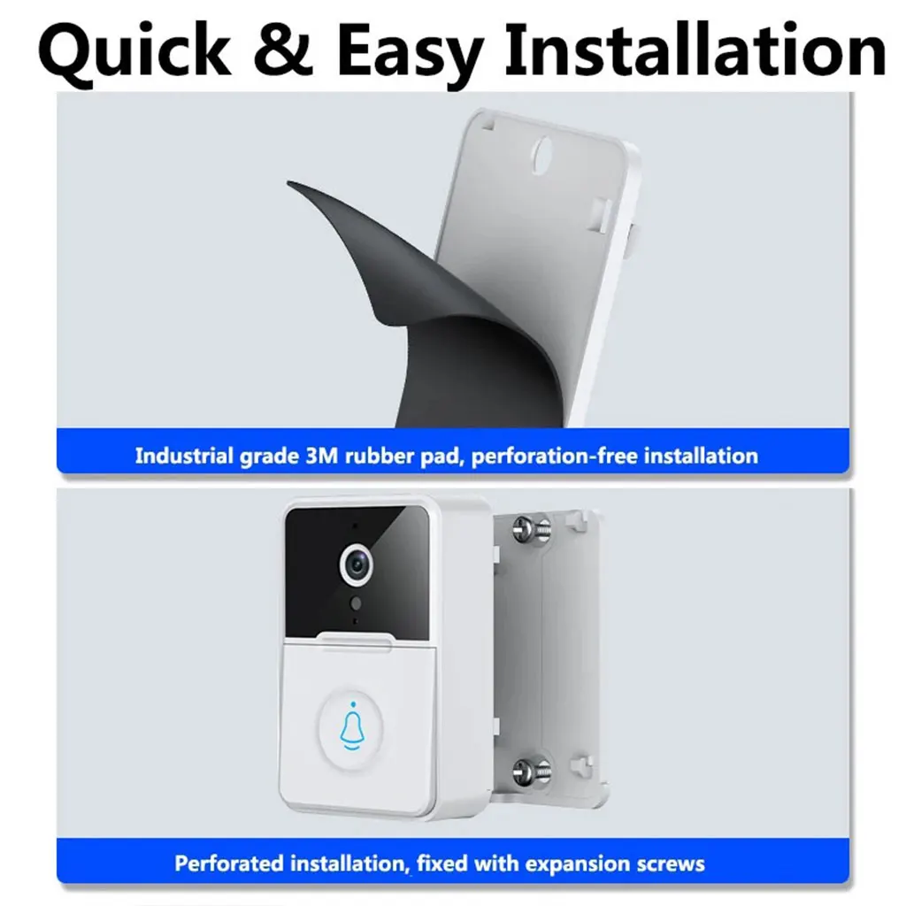 Sonnette Vidéo Connectée WiFi – Votre Sécurité Intelligente à Portée de Main