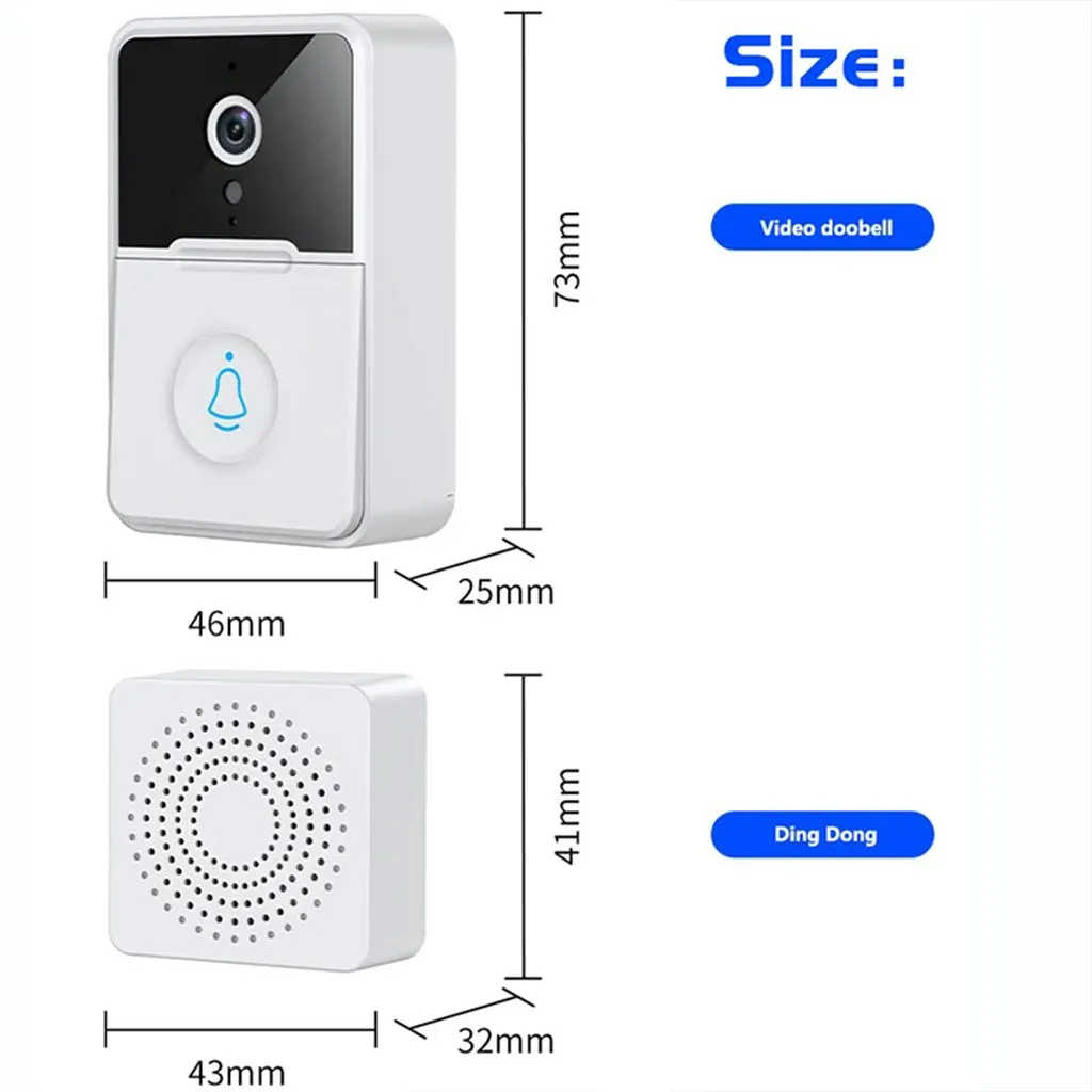 Sonnette Vidéo Connectée WiFi – Votre Sécurité Intelligente à Portée de Main