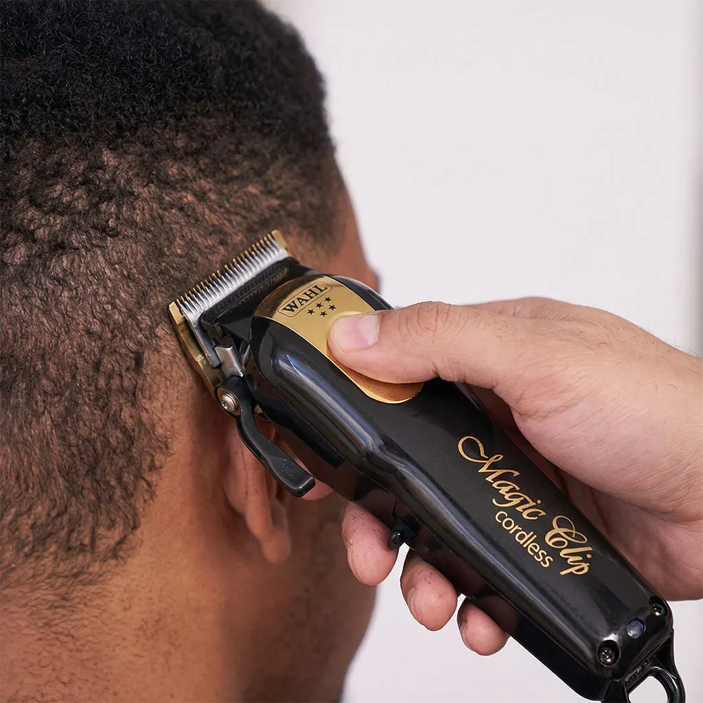 Wahl Professional 5-Star Series - Tondeuse Magique Sans Fil (Noir & Doré)