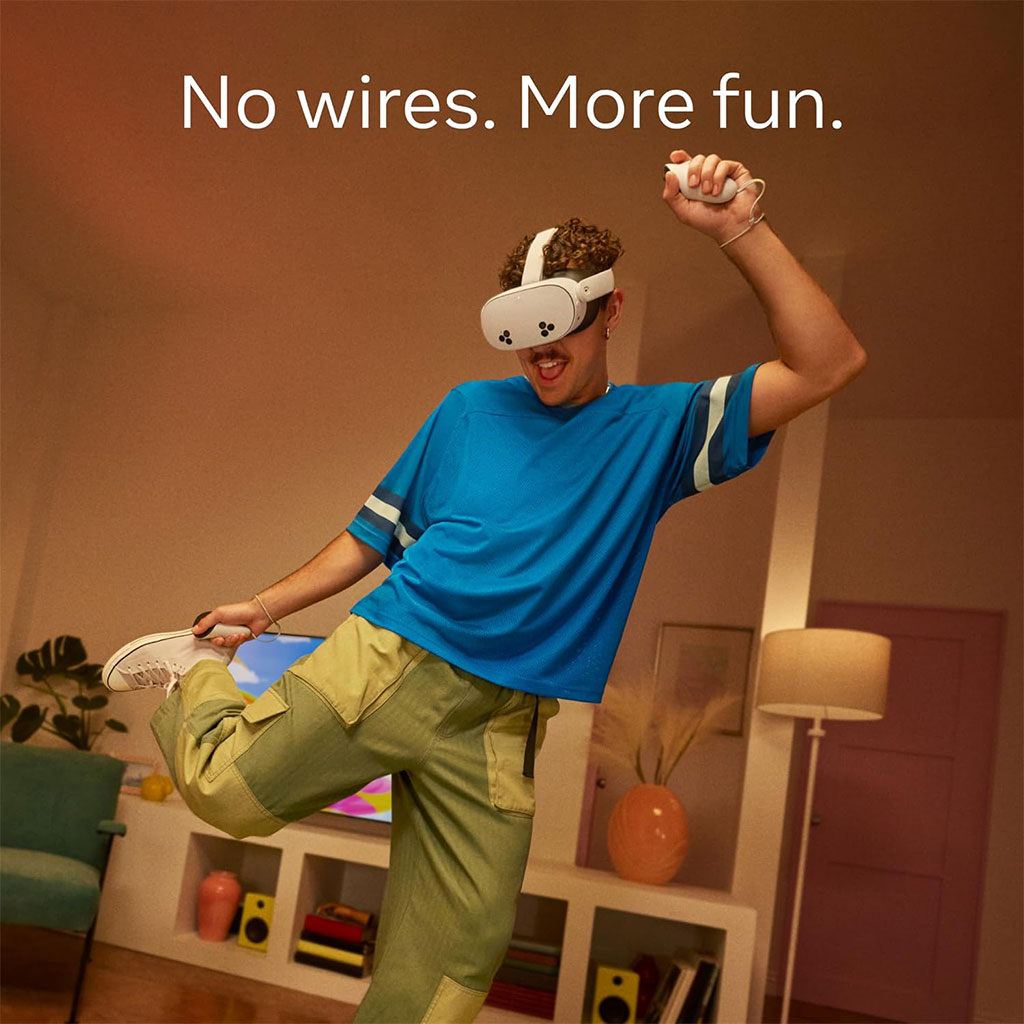 Meta Quest 3S 128 Go - Casque de Réalité Mixte (Arkham Shadow Edition)