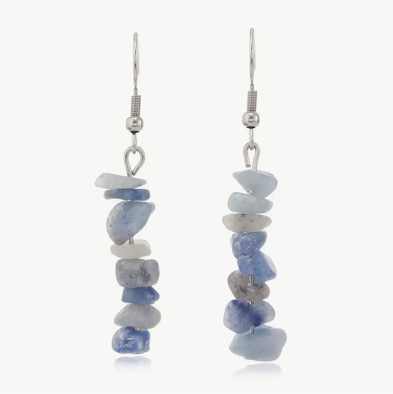 Boucles d'oreilles "Clarté de l'Esprit" en Sodalite