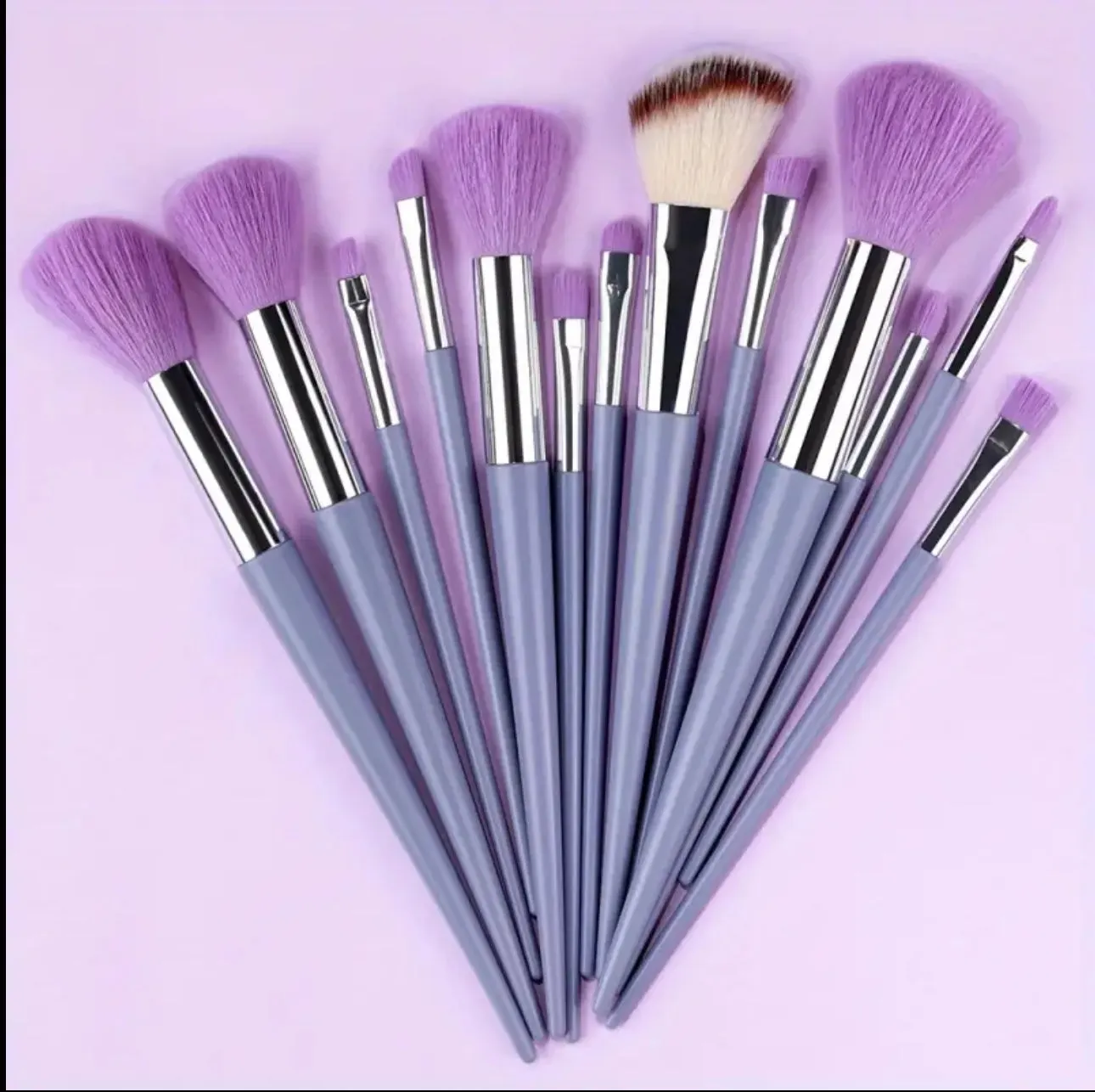 Set complet de 13 pinceaux de maquillage