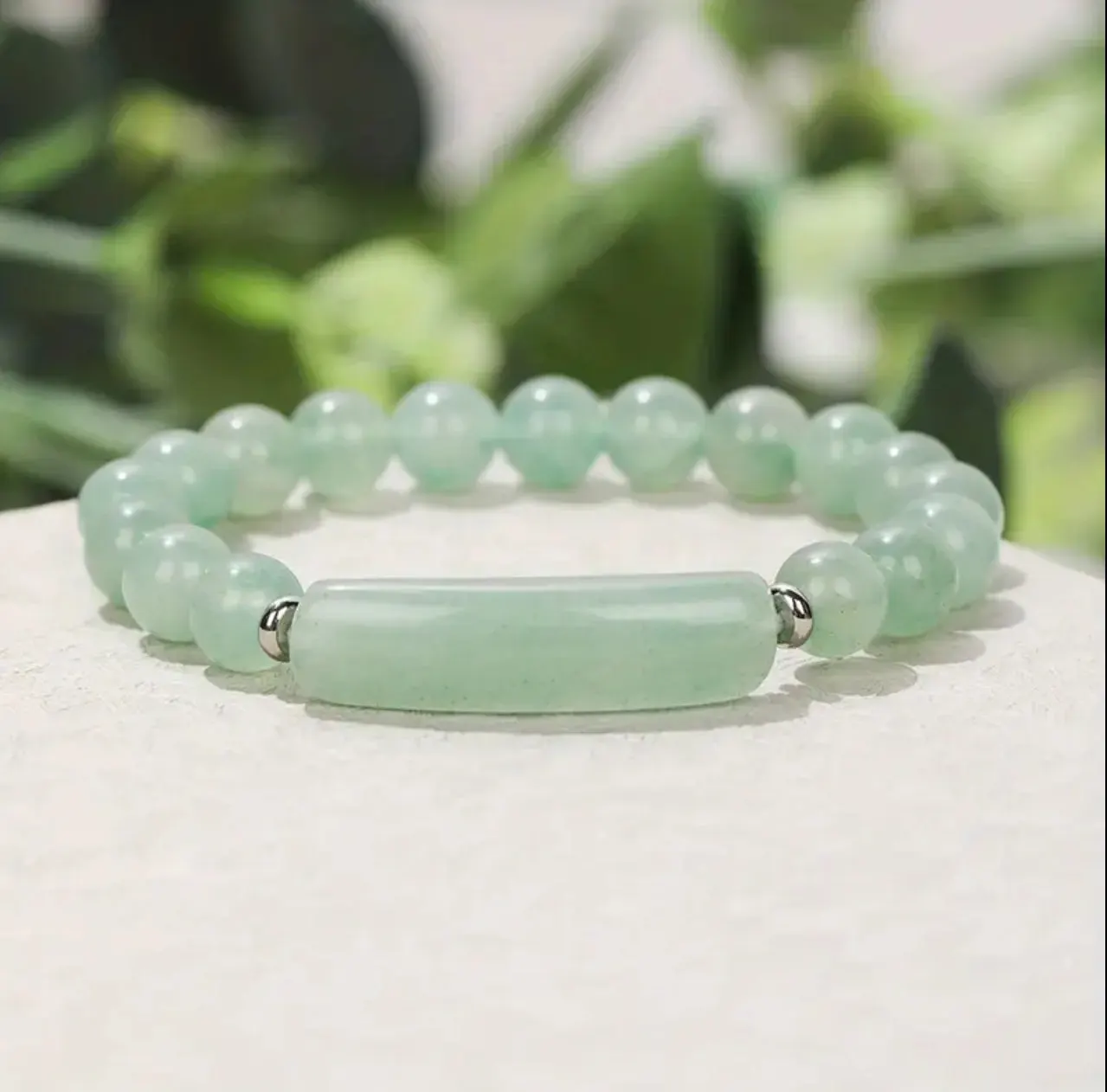 Bracelet "Douce Harmonie" en Aventurine Verte