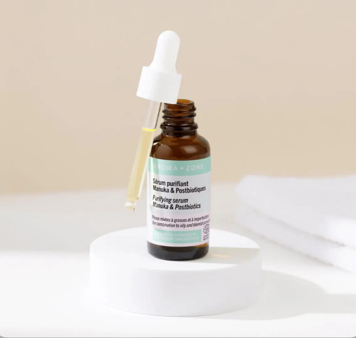 Oléosérum Purifiant et équilibrant Manuka & Postbiotiques