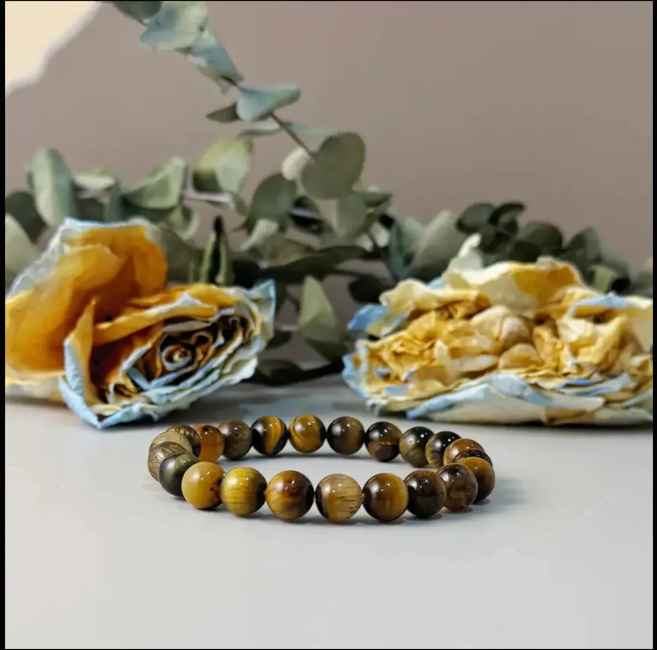 Bracelet en Œil de Tigre – Confiance et Protection