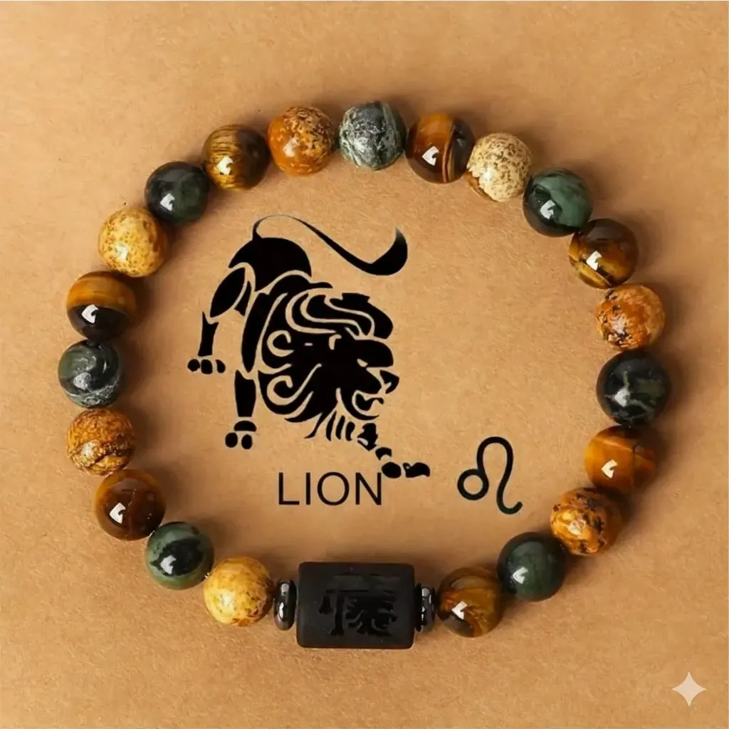 Bracelet Astro Lion – Force, Confiance & Rayonnement