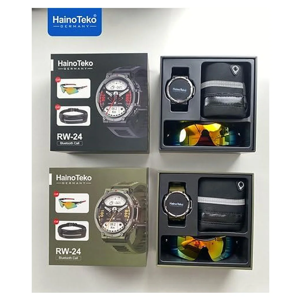 Montre Connectée Sport Haino Teko RW-24 - Robuste & Solaire