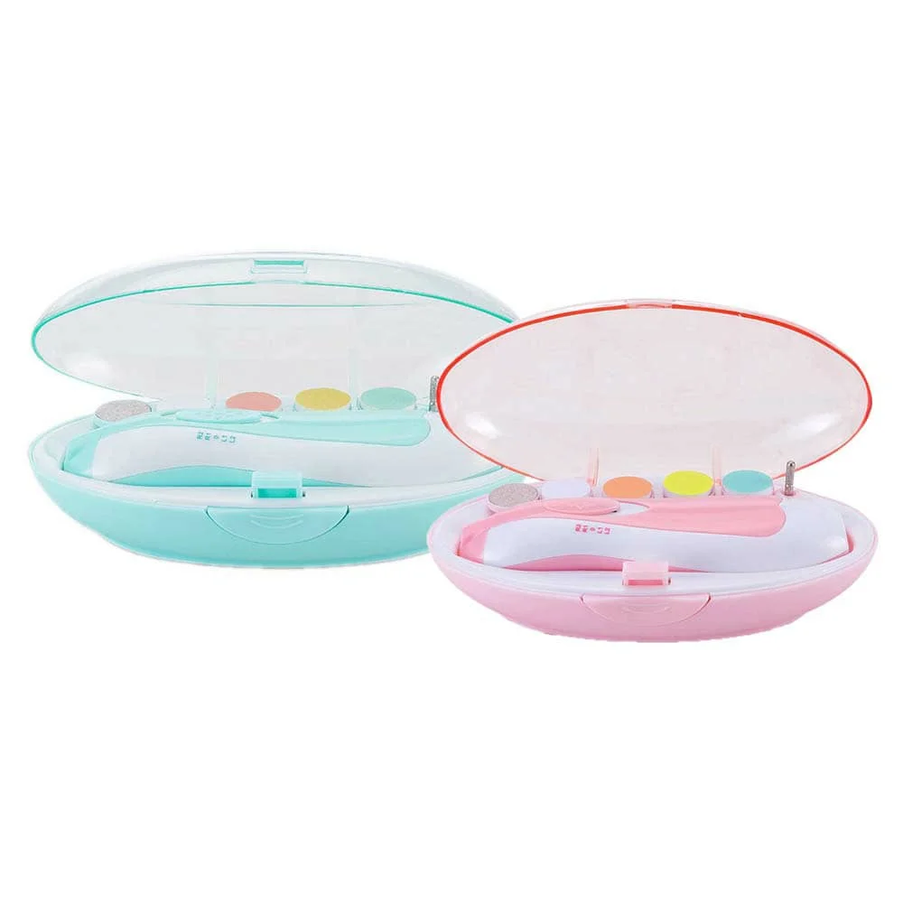 Lime à Ongles Électrique pour Bébé - Kit de Manucure Sécurisé avec LED