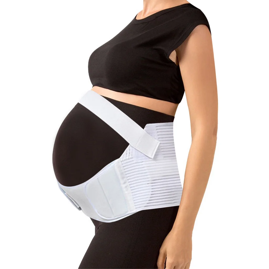 Ceinture de Grossesse Élastique et Confortable - Soutien Lombaire