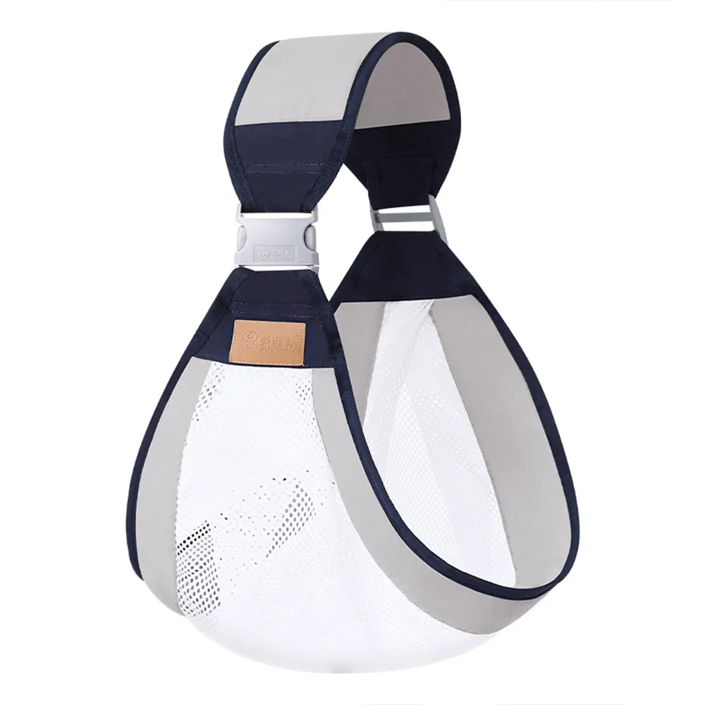 Porte-bébé ergonomique 0-36 mois en tissu maillé respirant - Parhdoas