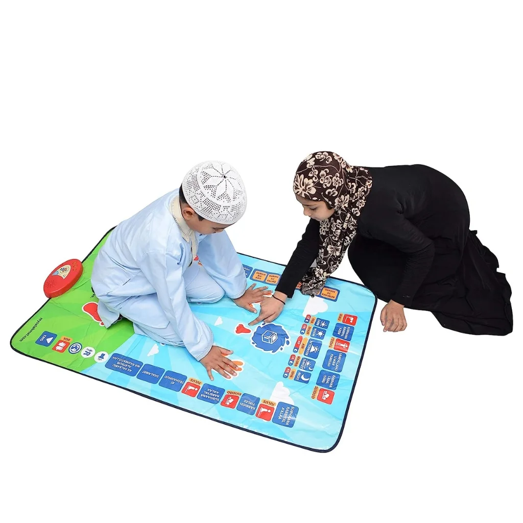 Tapis de Prière Éducatif Interactif pour Enfants - My Salah Mat