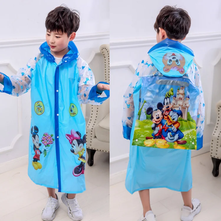 Imperméable Enfant avec Couvre-Cartable - Motif Disney (8-12 ans)