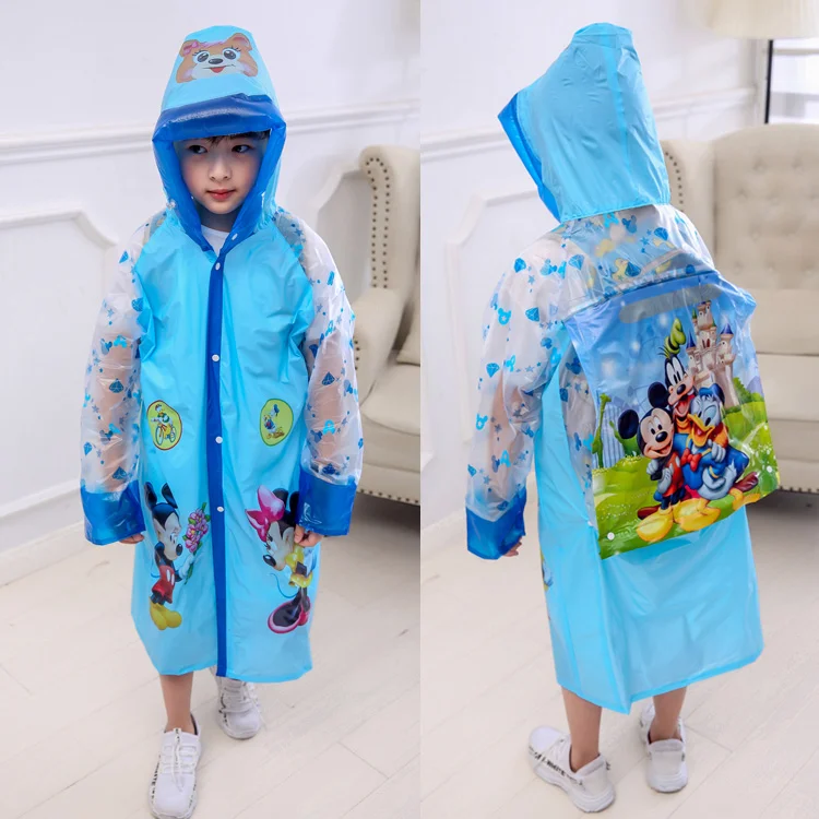 Imperméable Enfant avec Couvre-Cartable - Motif Disney (8-12 ans)