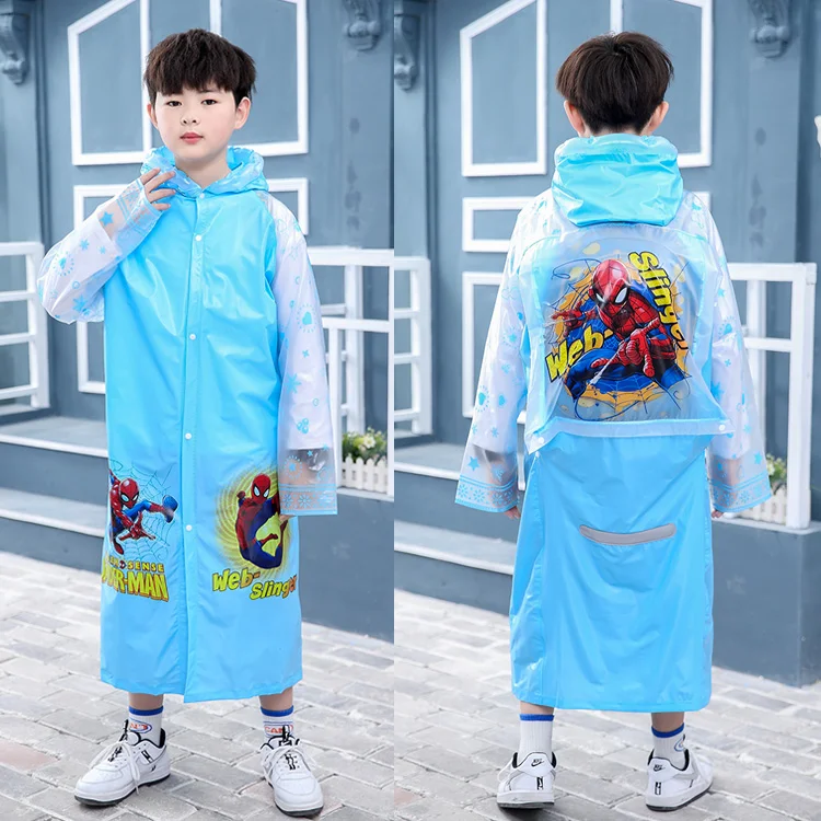 Imperméable Enfant avec Couvre-Cartable - Motif Disney (8-12 ans)