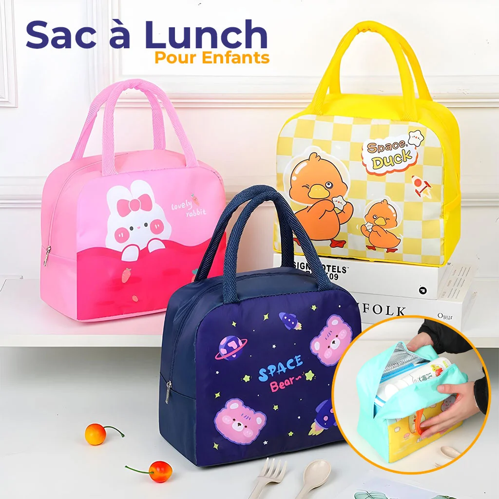 Mini Sac à Lunch Isotherme pour Enfant
