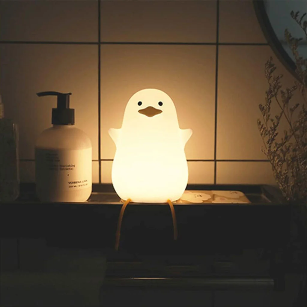 Veilleuse Mouette en Silicone Rechargeable pour Bébé - ZH117