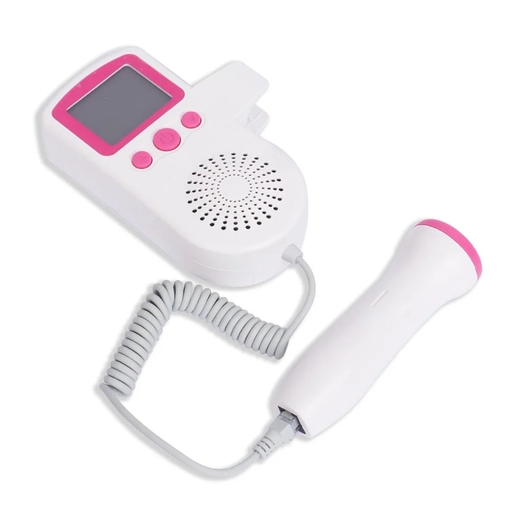 Moniteur de Fréquence Cardiaque Fœtale - Doppler Bébé LCD