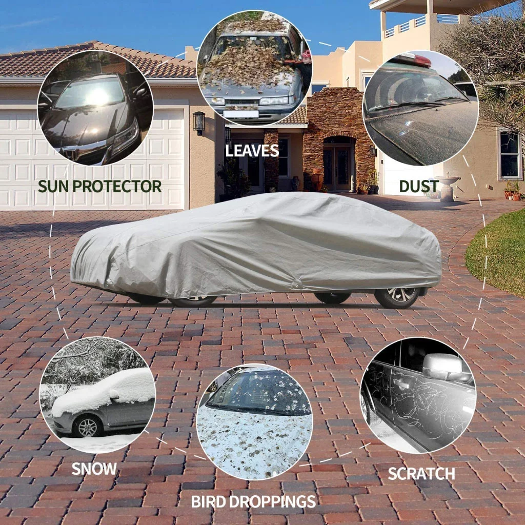 Bâche Auto Housse de Protection 4 Saisons - Taille 4x4 LC