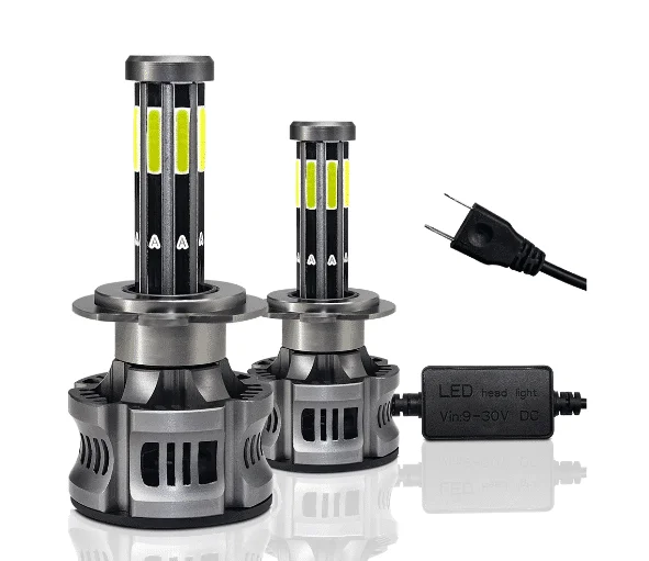 Kit Phares LED Haute Puissance 150W - Visibilité Cristalline 16000LM