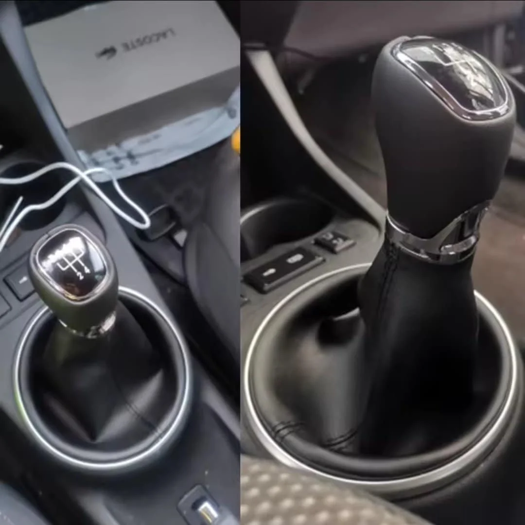 Soufflet et Pommeau de Levier de Vitesse pour Skoda Fabia - Qualité Premium
