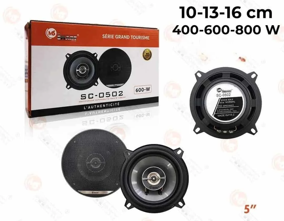 Paire de Haut-Parleurs Voiture Mr Smart (400W - 800W)