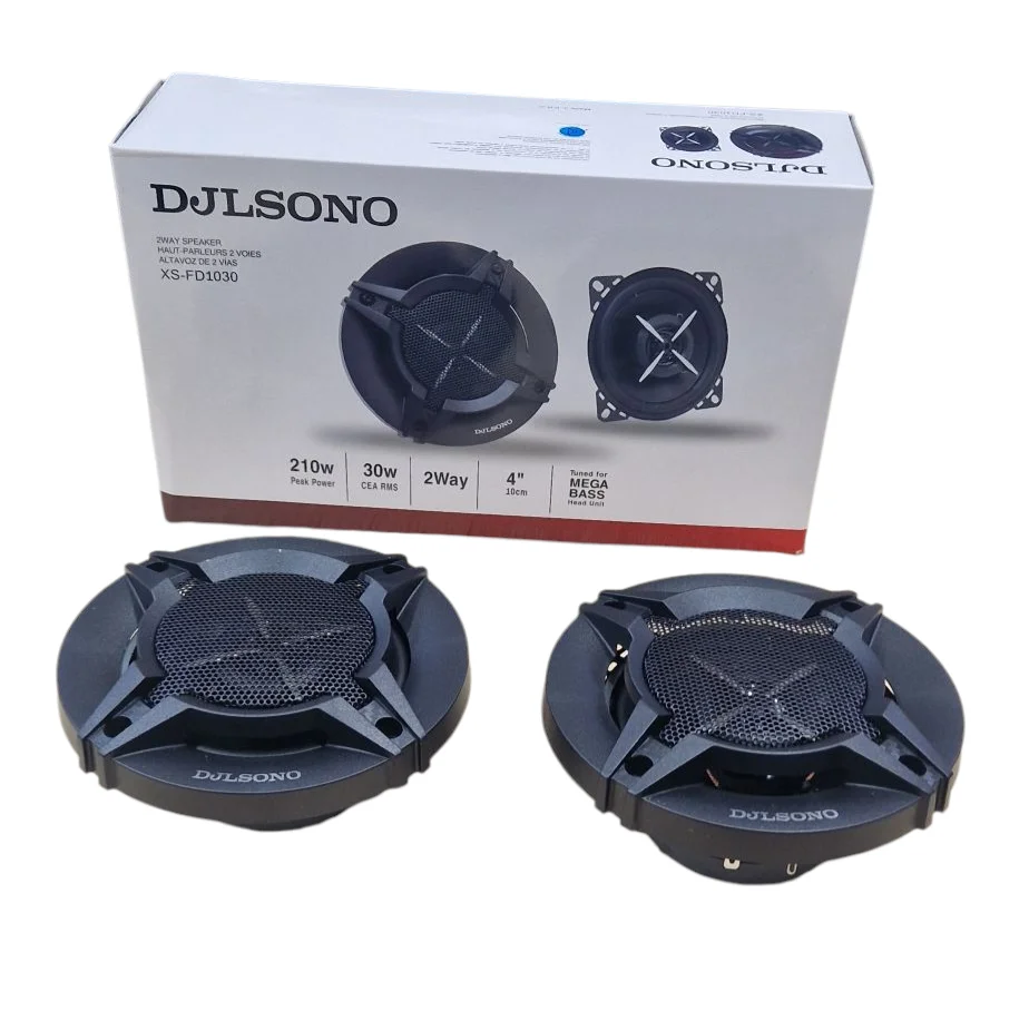 Haut-Parleurs Auto 2 Voies DJLSONO - Puissance 210W à 270W
