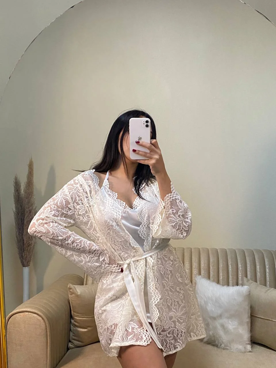 Kimono en Dentelle Raffiné - Moroy Lingerie