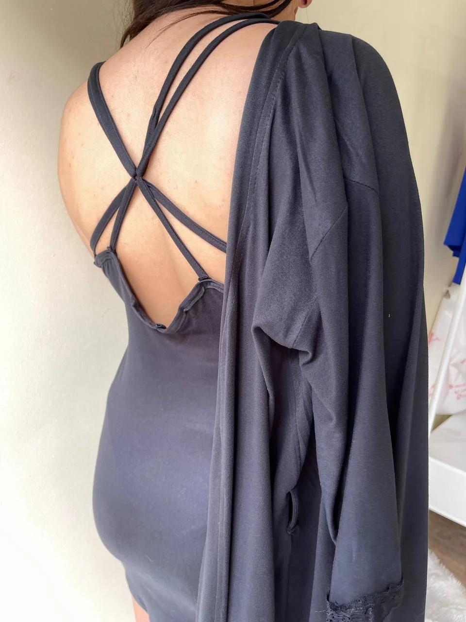 Ensemble Nuisette et Kimono en Lycra Soft - Moroy Lingerie