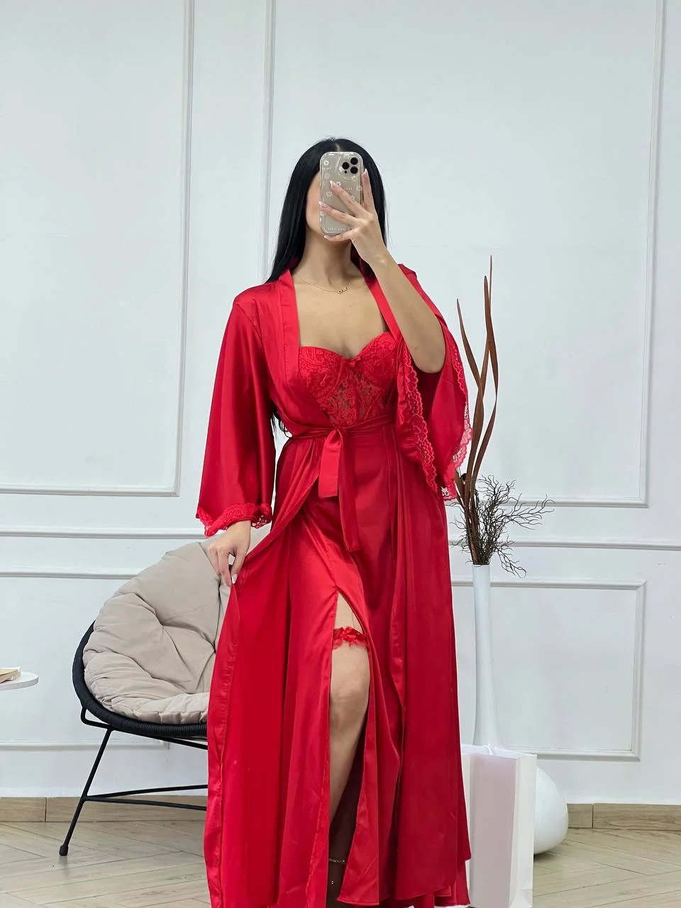Déshabillé Angel 4 Pièces - Moroy Lingerie