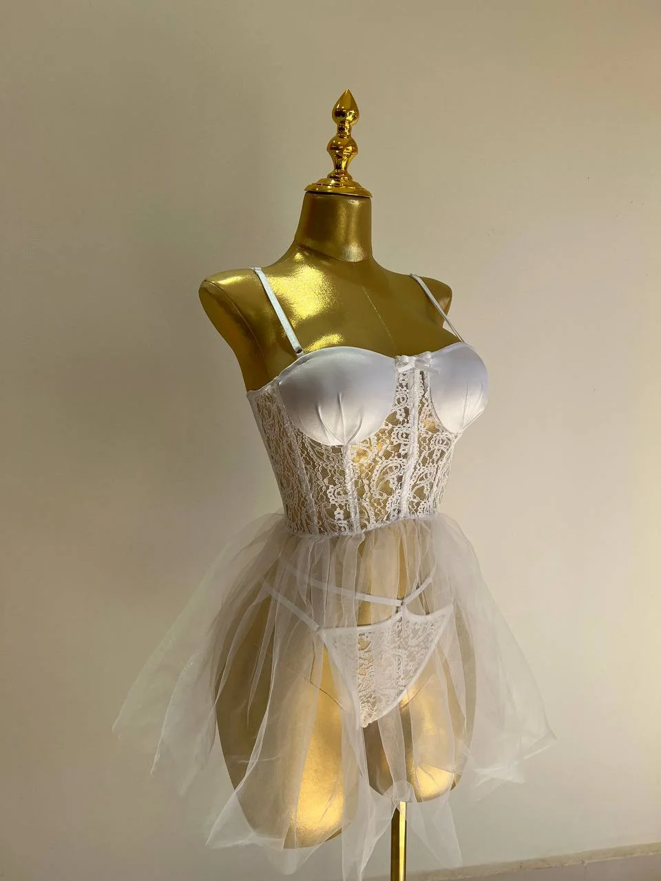 Ensemble Lingerie Swan 4 Pièces - Moroy Lingerie